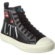 Valentino Shoes Valentino Valentino Leather High-Top Sneaker