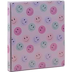 Office Depot Binders & Folders Office Depot Smile 3-Ring Binder 1" Round Rings