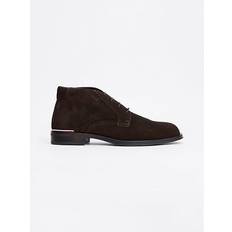 Tommy Hilfiger Herre Ankelstøvler Tommy Hilfiger Suede Lace-Up Ankle Boots - Blue