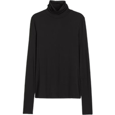 H&M Polo Neck Top - Black