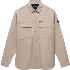 L - Polyamid Hemden Napapijri Hemd Bosson Long Sleeve Shirt - Beige