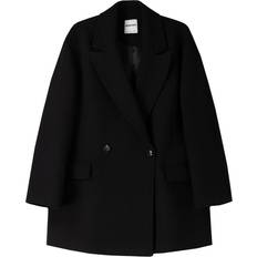 Bershka Femme Manteaux Bershka boxy oversized tailored coat in black