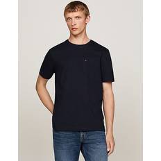 Tommy Hilfiger T-shirts Tommy Hilfiger Essential Solid Pocket Tee - Marinblå