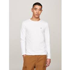 Tommy Hilfiger Basic Stretch Slim Fit Long Sleeve Tee - White