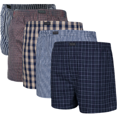 Umbrella Woven Boxer Shorts 5-pack - Check