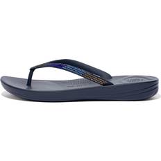 Flip-Flops Fitflop Iqushion Ombre Sparkle Flip-Flops - Midnight Navy