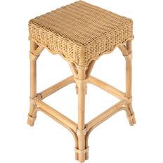 Birch Lane Guro Rattan Brown Seating Stool 24"