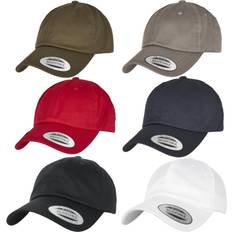 Organic Fabric Caps Flexfit cap low profile organic cotton cap white