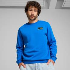 Puma Herren, Pullover, HYROX x Graphic Crew, Blau