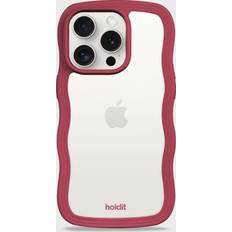 Holdit Iphone 15 Pro Transparent Wavy Cover