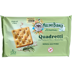 Cracker e Gallette Mulino Bianco Quadretti Crackers Gluten Free 200g 6pack