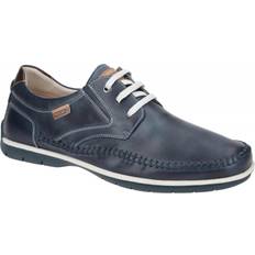 Pikolinos Oxford Pikolinos til M9A-4118 Læder Snøresko Fast Blonder Casual - Marbella Blå