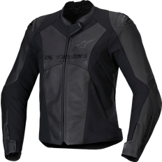 Motorradausrüstung Alpinestars Stella Faster V3 Racing Leather Jacket Schwarz Frau Damen