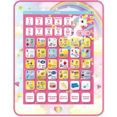 Leketablets Lexibook Unicorn Educational Bilingual Interactive Learning Tablet