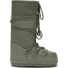 Grün - Schnürung Hohe Stiefel Moon Boot Icon Rubber Boots - Khaki