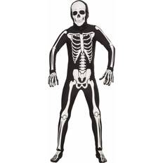 Kids Bone Skin Suit Black&#47 White