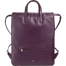DuDu Ellesmere City Backpack Leather - Purple