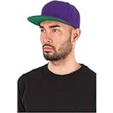 Herr - Lila Kepsar Flexfit Yupoong Unisex Classic Snapback Cap Kappe, purple, Einheitsgröße