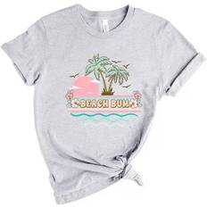 Clothing Beach Bum Stripes Short Sleeve Graphic Tee