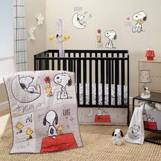 Fabrics Bedtime Originals Snoopy Love 3-Piece Infant Baby Nursery Crib Bedding Set