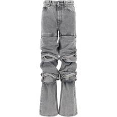 Multicoloured Jeans Y/Project Multi Cuff Jeans - Grigio/Donna