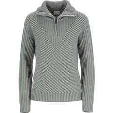 Dame - Grønne Gensere Twentyfour Finse Una Knit Sweater - Green