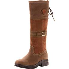 Ariat Skor Ariat Women's Langdale Waterproof Boots in Java Leather, FM Width, 4.5
