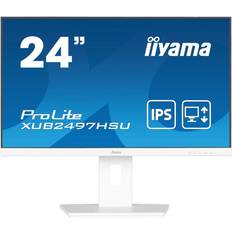 Iiyama 1920 x 1080 (Full HD) Bildschirme Iiyama ProLite XUB2497HSU-W2 23.8" Flachbildschirm