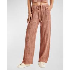 Natural Pants & Shorts Splendid Finley Crochet Pant