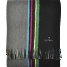 Scarfs Paul Smith Paul Smith Reversible Striped Wool Scarf