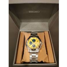 Seiko Watch Reimported Overseas Model Yellow SND409