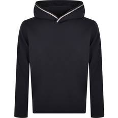 Armani Emporio Logo Hoodie Navy