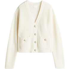 H&M Pockets Cardigan - Cream