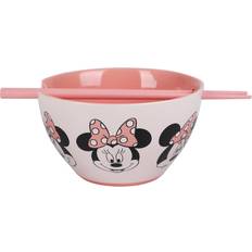 Chopsticks BioWorld Disney Minnie Mouse Ramen Bowl Chopsticks