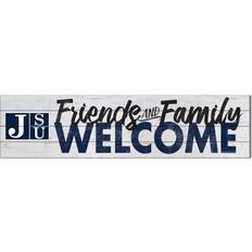 Jardine Jackson State Tigers 10'' x 40'' Friends & Family Welcome Sign