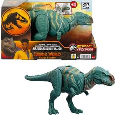 Animal Figurines d'action Mattel Jurassic World Chaos Theory Wild Roar Majungasaurus HTK76