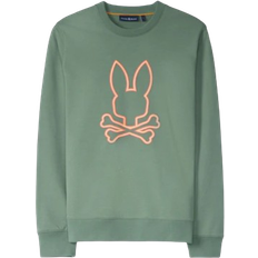 Psycho Bunny Sweaters Psycho Bunny Mens Floyd French Terry Sweatshirt - Agave Green