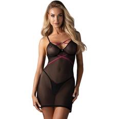 Elastan/Lycra/Spandex Undertøjssæt Obsessive Novenes Chemise Sæt