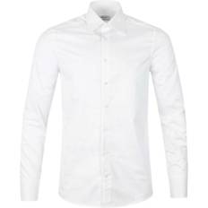 Stenströms Slimline Shirt in White Norton Barrie 16"