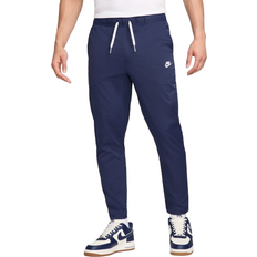 Pants NIKE Men's Woven Tapered Leg Pants - Midnight Navy/White