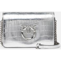 Pinko Handväska Love Click Mini AI 24-25 PLTT 100067 A1W5 Silver