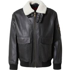 HUGO Overgangsjakke 'Loran' sort offwhite