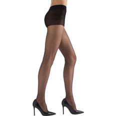 Nylon Medias de compresión Natori 2-Pack Ultra Bare Sheer Control Top Tights BLACK