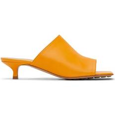 Rubber - Women Heeled Sandals Bottega Veneta FW22 - Orange