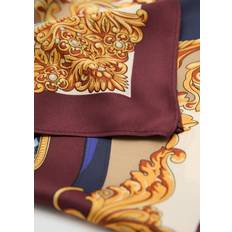 Mango Satin Accessories Mango Oli Square Scarf - Dark Red