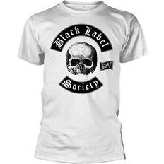 Society Skull Logo - White