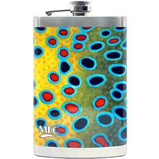 Hip Flasks Stainless Steel - Brown Trout Skin Hip Flask