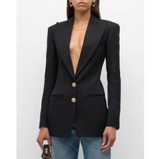 Black Blazers Balmain Blazer Woman color Black