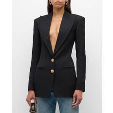 Balmain Kavajer Balmain Kavaj Med Insvängd Midja Och 2 Knappar - Black