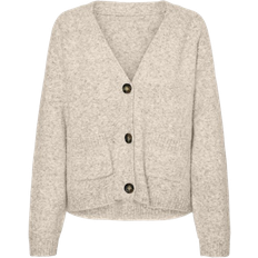 Vero Moda Boom Knit Cardigan - Grey/Birch